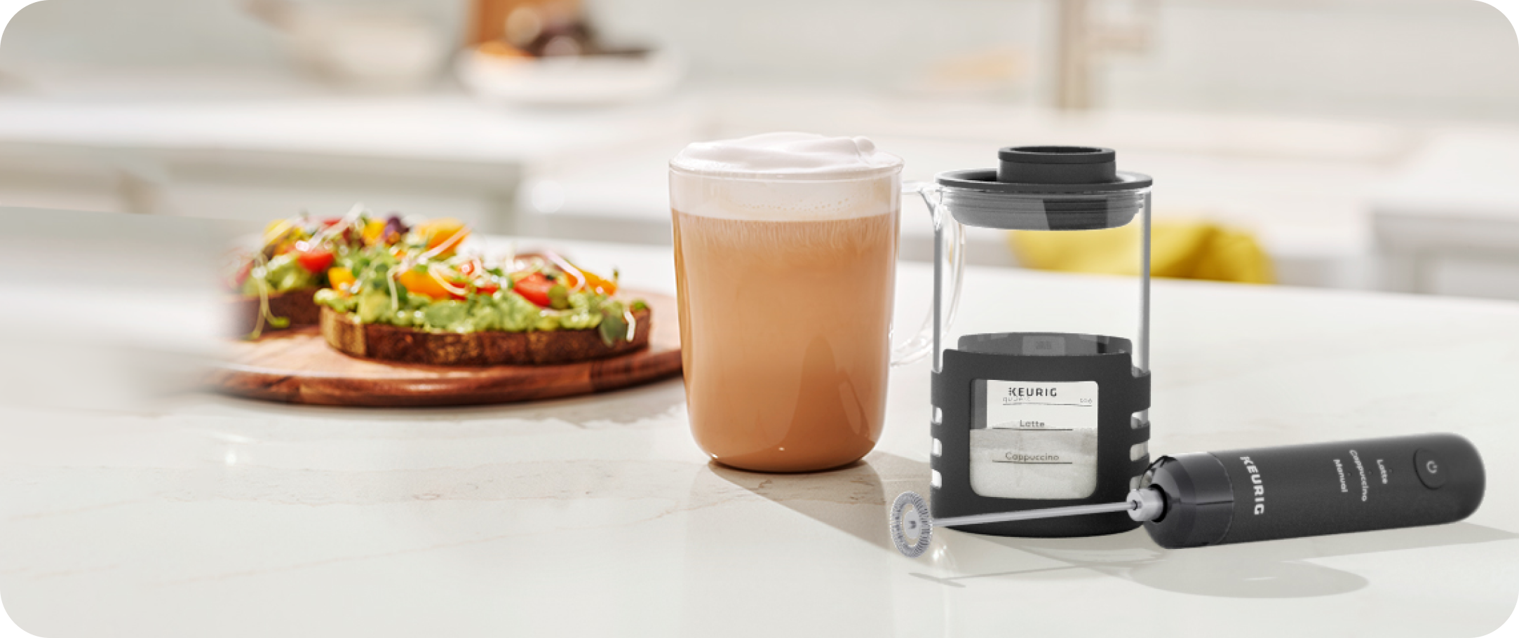 shop simple cafe frother